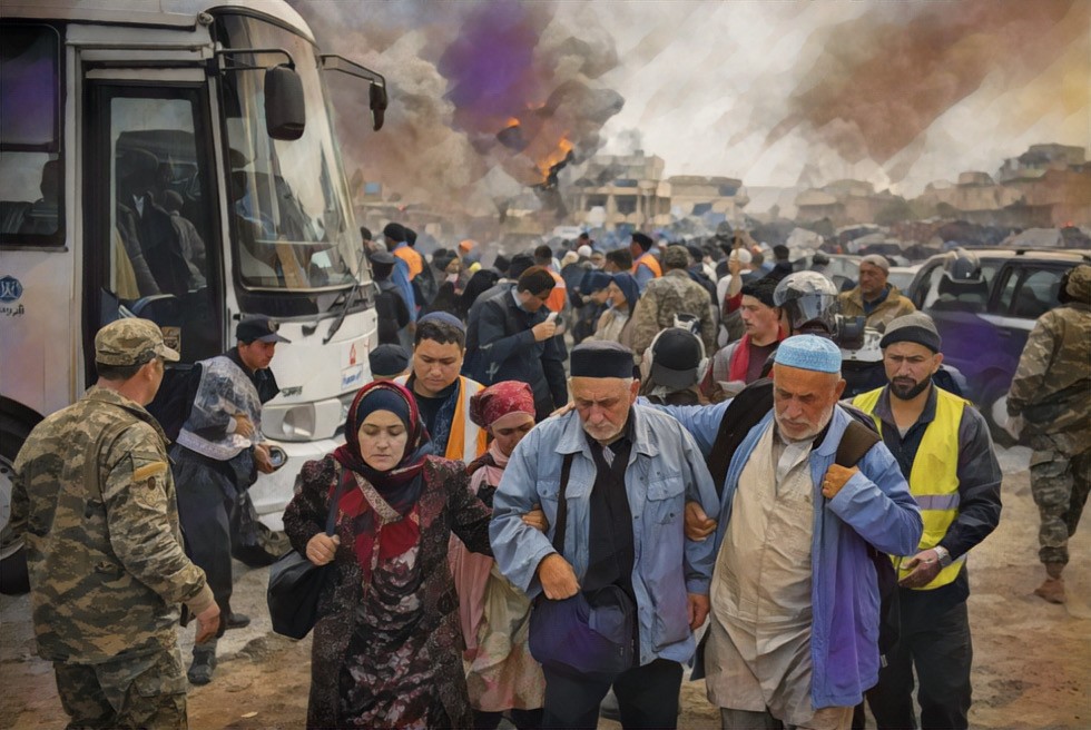 Central Asian Countries Scramble to Help Nationals in Mideast Conflict Zone