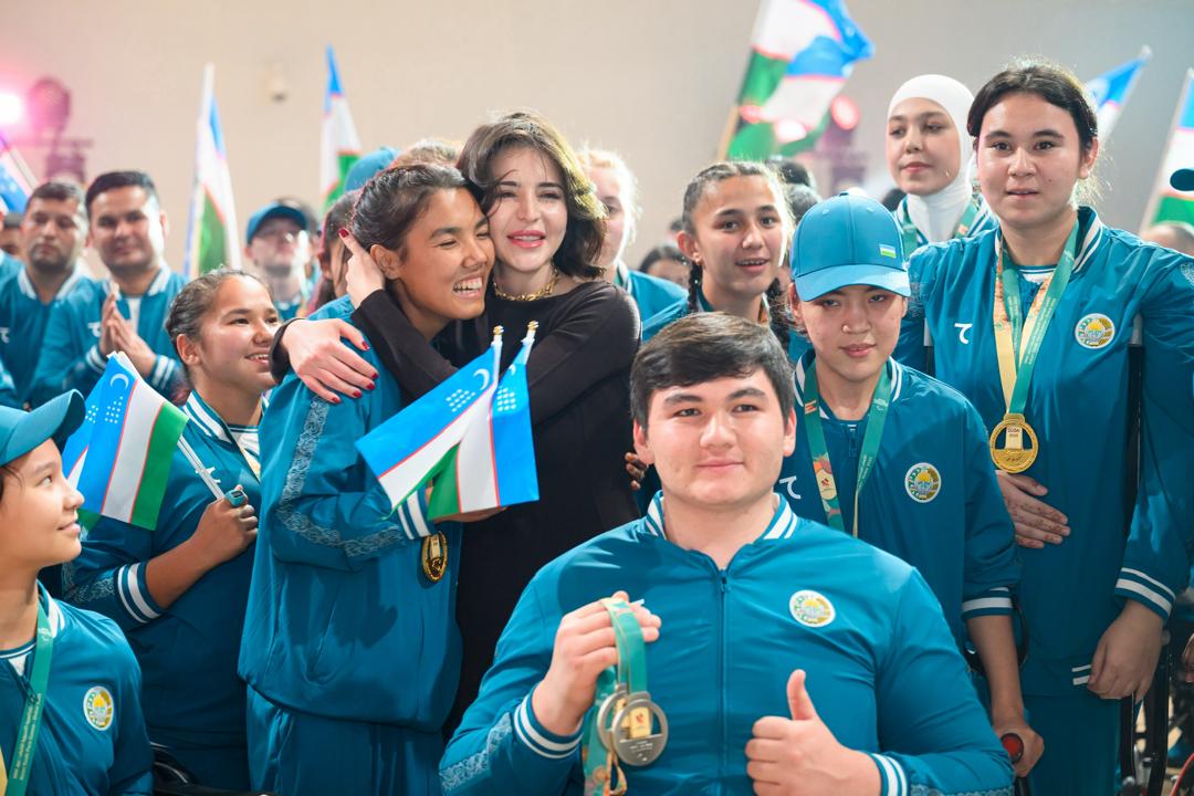 On International Women’s Day, Shakhnoza Mirziyoyeva Names Uzbekistan’s Female Athletes an “Inspiration”