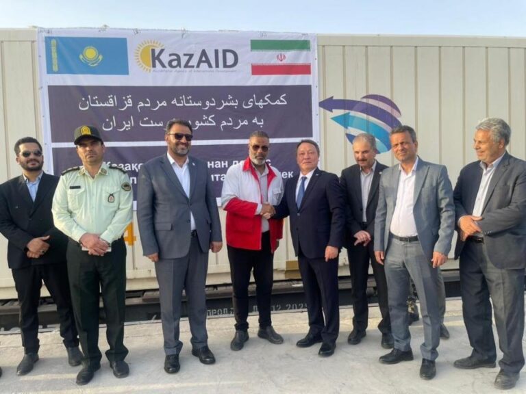 Kazakhstan Sends Humanitarian Aid to Iran - The Times Of Central Asia