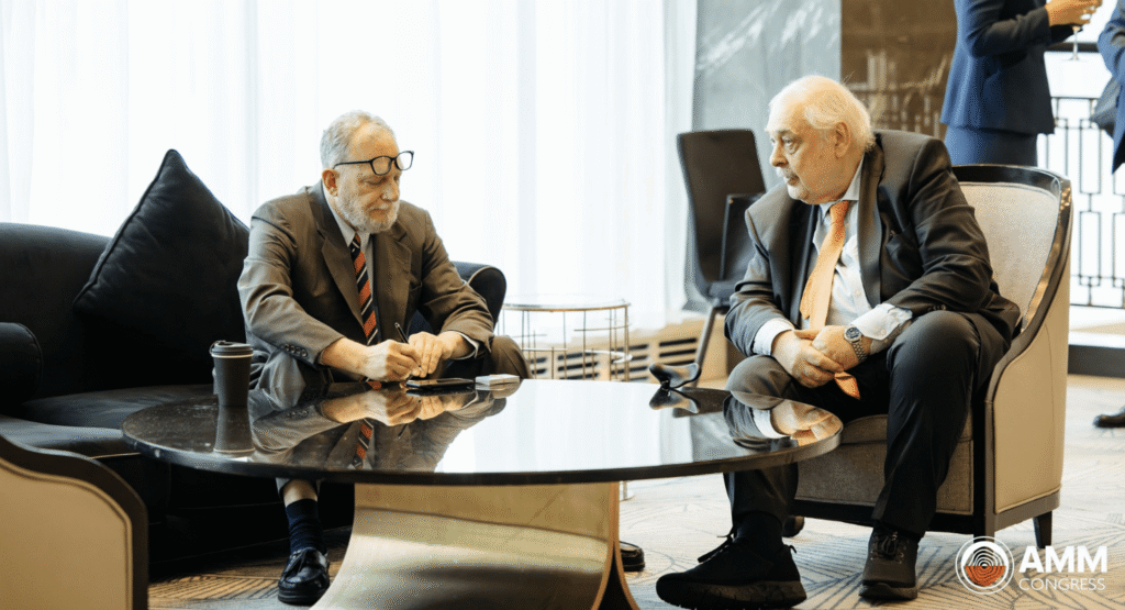 Sylvain Gehler, Chairman of the Board of Directors of JSC “Ust-Kamenogorsk Titanium and Magnesium Plant” (UKTMP), and Javier Piedra, Times of Central Asia